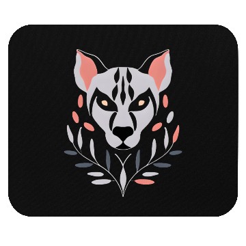 Discover Hyena Symmetrical Design Mouse Pads