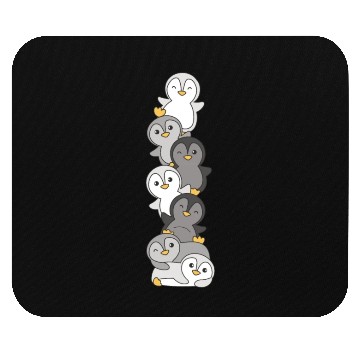 Discover Allosexual Flag Pride Lgbtq Cute Penguin Stack Mouse Pads