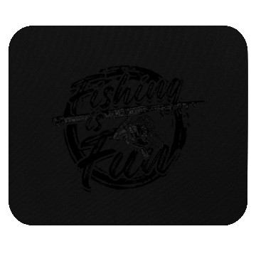 Discover Fishing is fun - Hobby Mouse Pads