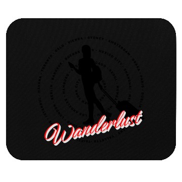 Discover Wanderlust Solo Travel Mouse Pads