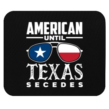 Discover American Girl Texas Secede Mouse Pads