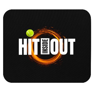 Discover Tennis Hit Inside-Out Mouse Pads