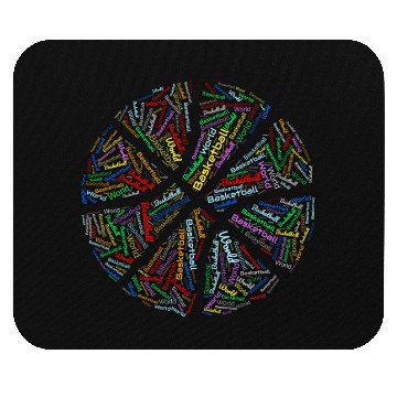 Discover World Basketball Mouse Pads