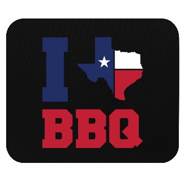Discover Texas BBQ Mouse Pads