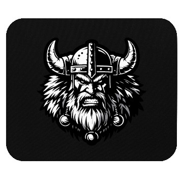 Discover Powerful Viking Warrior Version 5 Mouse Pads