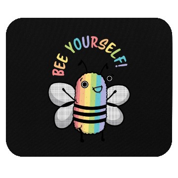 Discover bee urself Mouse Pads