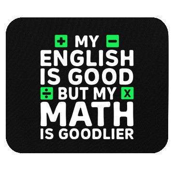 Discover Funny Math Teacher Mathematician Mouse Pads