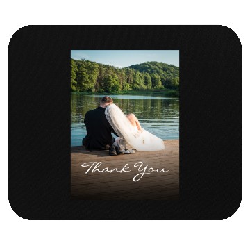 Discover Amazing thank you look cool design for Mouse Pads