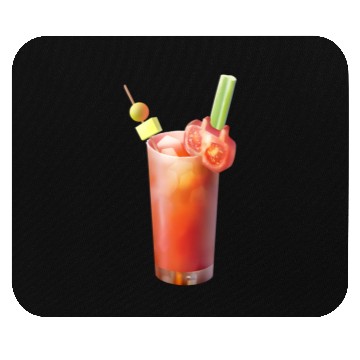 Discover Bloody Mary Cocktail Mouse Pads