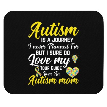 Discover Autism Mom Journey: Love Tour Mouse Pads