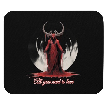 Discover All You Need Is Love - Baphomet Mouse Pads