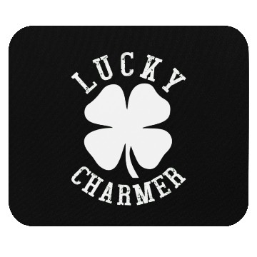 Discover LUCKY CHARMER Funny St Patrick's Day Mouse Pads
