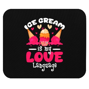 Discover Ice Cream Sweet Mouse Pads