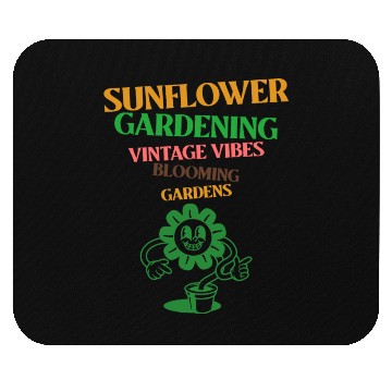 Discover Sunflower gardening Mouse Pads