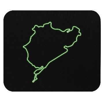 Discover Green Hell Nordschleife Mouse Pads