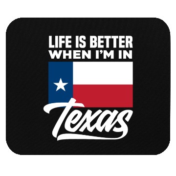 Discover Texas Life Mouse Pads