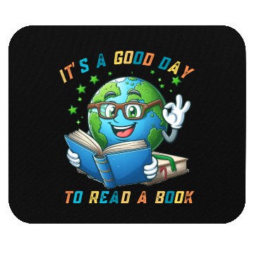 Discover It's a Good Day to Read a Book World Book Day 2024 Mouse Pads