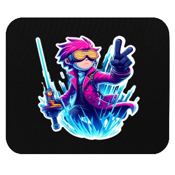 Discover Fantastic Max: adventure with a baby astronaut! Mouse Pads