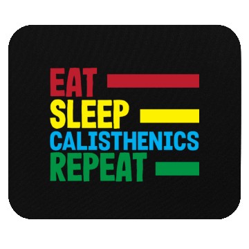 Discover Funny Calisthenics Athlete Calisthenics Lover Gift Mouse Pads