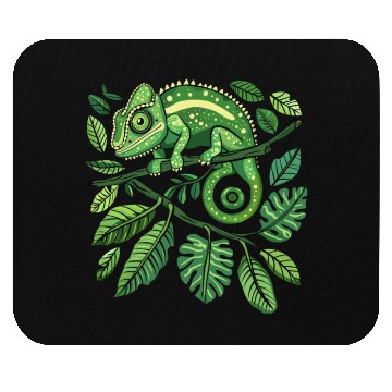 Discover Chameleonaire A Rich Lizard for Lizard Pet Lover Mouse Pads