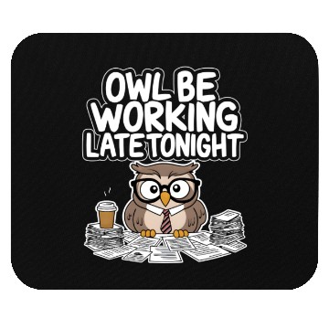 Discover Corporate Owl: Coffee-Fueled Mouse Pads