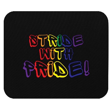 Discover Stride With Pride - Graffiti Mouse Pads