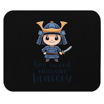 Discover Chibi Samurai Mouse Pads