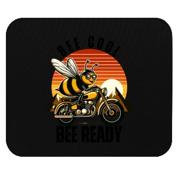 Discover bee cool bee ready Mouse Pads