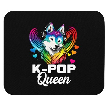 Discover Kpop Queen Bias Wolf Korean Pop Merch Kpop Mouse Pads