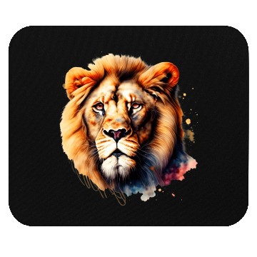 Discover Beautiful Lion Art Mouse Pads