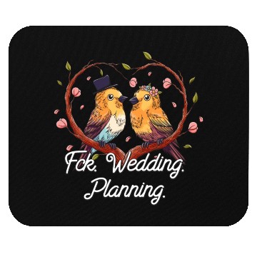 Discover Wedding Planning Engagement Funny Engaged Humor Mouse Pads