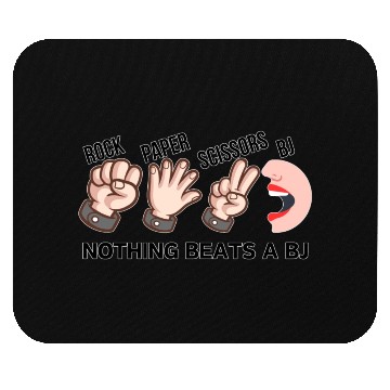 Discover Rock Paper Scissors BJ Mouse Pads