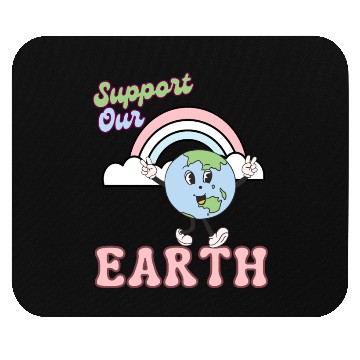 Discover Support Our Earth Day Mouse Pads