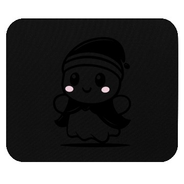 Discover Adorable baby ghost Mouse Pads
