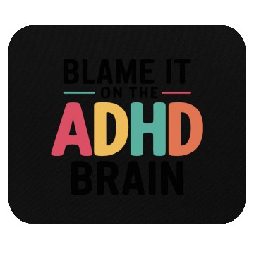 Discover Embrace Neurodiversity Celebrate Adhd Awareness Mouse Pads