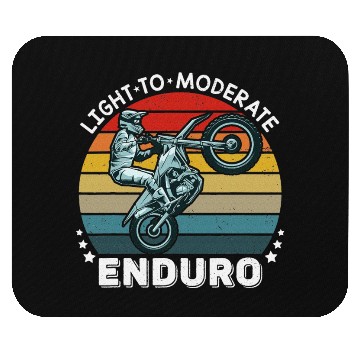 Discover Motorcycle Adventure Rider Light To Moderate Mouse Pads