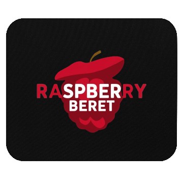 Discover Cute Raspberry Beret Mouse Pads