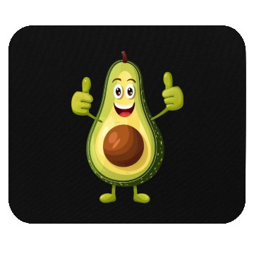 Discover Avocado Thumbs Up Mouse Pads