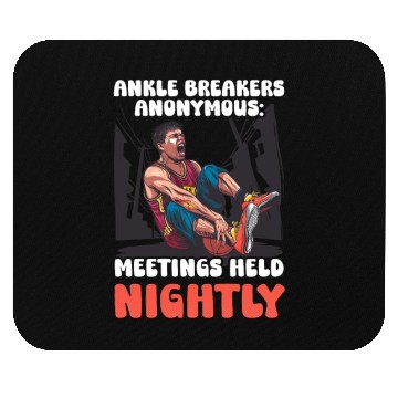 Discover Street Basketball Ankle Breakers Anonymous Mouse Pads