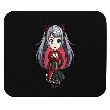 Discover Gothic Serenity: The Enchanting Maiden Mouse Pads