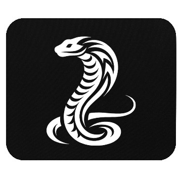 Discover Poisonous T Tattoo Style C Snake Mouse Pads