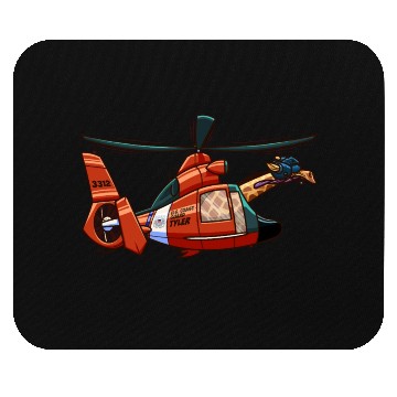 Discover US Coast Guard Giraffe Tyler Mouse Pads