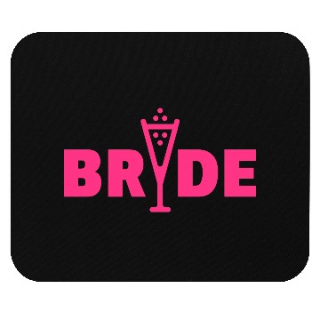 Discover Bride Bubbly (Hen Night Bachelorette Party Pink) Mouse Pads