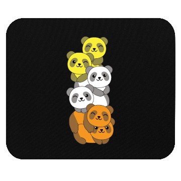 Discover Maverique Flag Pride Lgbtq Cute Panda Mouse Pads