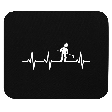 Discover Farming Heartbeat Mouse Pads