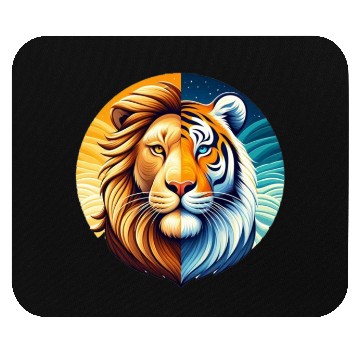 Discover Lion Tiger Mouse Pads
