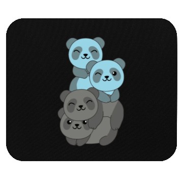 Discover Car Flag Pride Lgbtq Cute Panda Mouse Pads