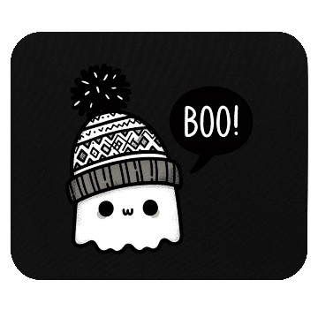Discover Cozy Winter Ghost Shares a Surprise Mouse Pads