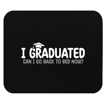 Discover Funny Graduate Relaxation Mouse Pads