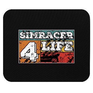 Discover SimRacer 4 Life Logo Mouse Pads